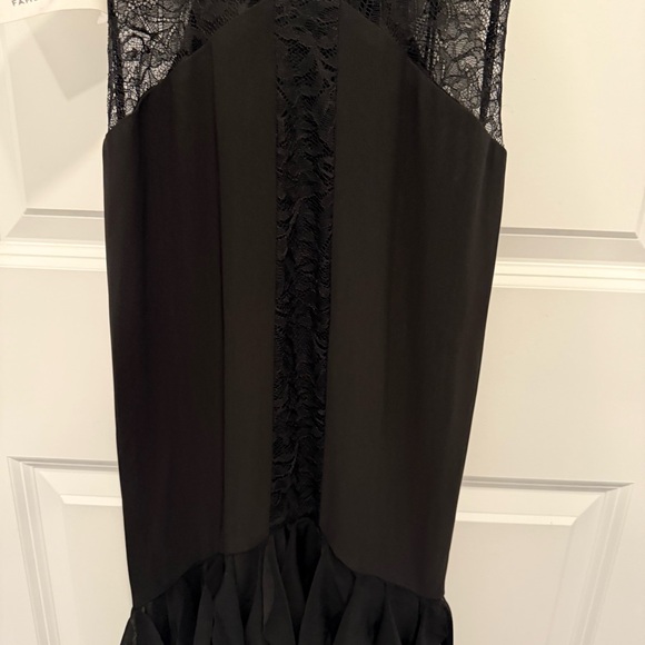 NWT FREE PEOPLE FAME AND PARTNERS THE ABBY BLACK MAXI DRESS - Picture 5 of 10